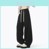 Pantalones Jogger de Color Sólido con Algodón Transpirable para Uso Casual Hombre