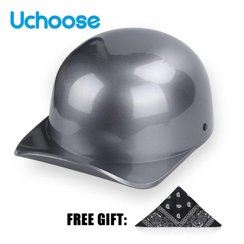 Uchoose Innovative Baseball Cap Magical Handsome Moto Off-road Vehicle Battery Car Helmet Suitable Giving A Veil Affordable