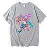 Anime T Shirt New Summer Fashion Men/Women Harajuku Graphic CuteTshirt Kawaii Unisex Tops Aesthetic Clothes Casual Cotton Tees