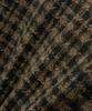 Satur Check Fleece Shirt Jacket Khaki