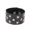 DIEZI Punk Goth Bat Skeleton Wrap Bracelet Women Men Vintage Harajuku Black PU Leather Chain Bracelet Bangles Halloween Jewelry