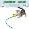 Cat-themed interactive cat teaser, indoor interactive automatic cat teaser, electric pet play product.