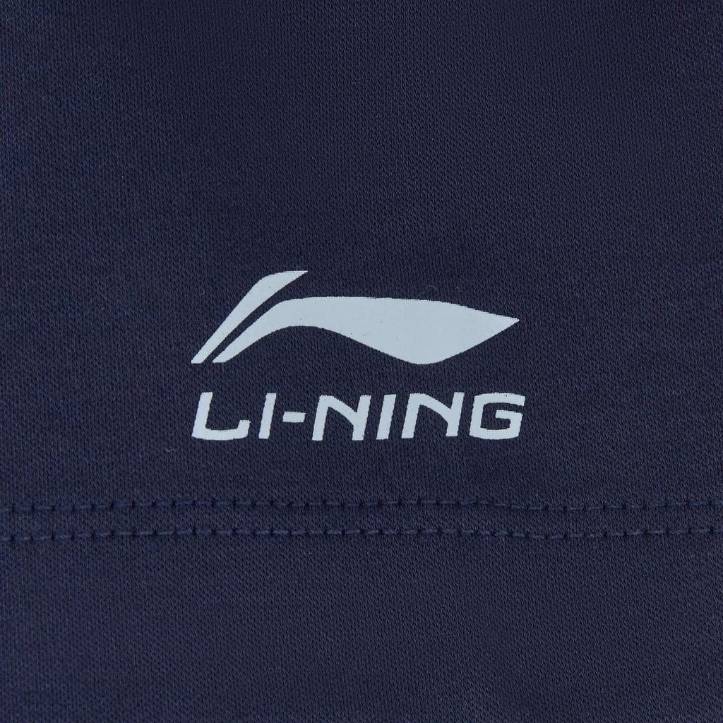 Li-Ning Sport Lifestyle Series Round Neck Letter Print T-Shirt Women tops ATSW276-7