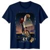 Et The Extraterrestrial 1982 Movie Poster Inspired Tshirt Retro Tee Unisex