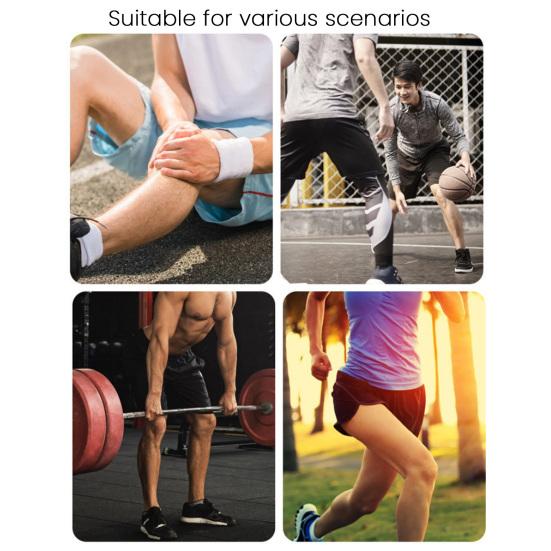 Knee Brace for Women And Men Compression Knee Sleeve with Patella Gel Pad And Side Stabilizers Knee Support Brace