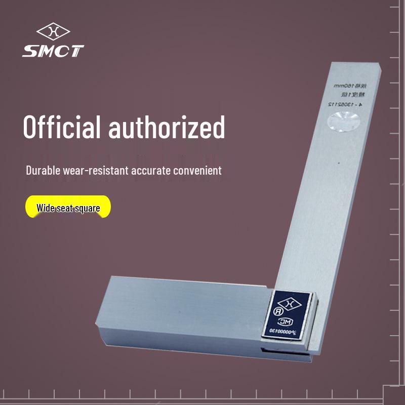 Thickened Right Angle Woodworking Square Ruler, Large Quantity - S102-114-101, 31590° Wide Base 63mm