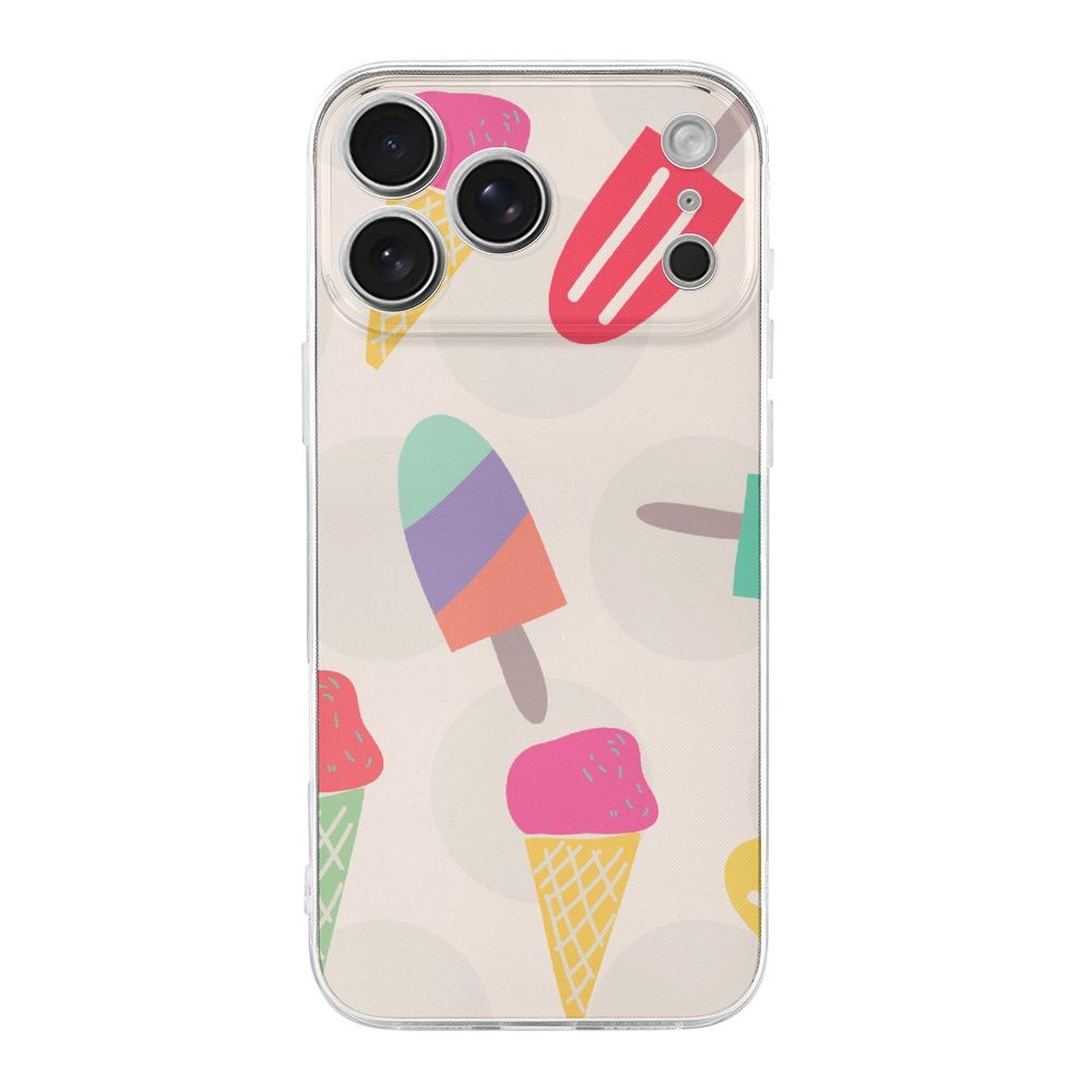 

1 Pack For Iphone 17/17Air/17Pro/17ProMax Soft TPU Clear Shell With Drop Protection Cushion, Raised Edges And Light Pocket Fit IPHONE-17ProMax