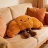 Dopamine Decor Creative Bread Plush Pillow Cookie Pretzel Design Bedroom Bedside Nap Pillow for Dorm