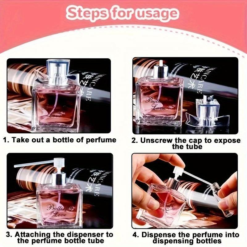 Cosmetic Pump Dispenser, Perfume Refill Tools, Diffuser Funnels | Sprayer Refill Pump | Bottle Filling Device,Travel Accessories
