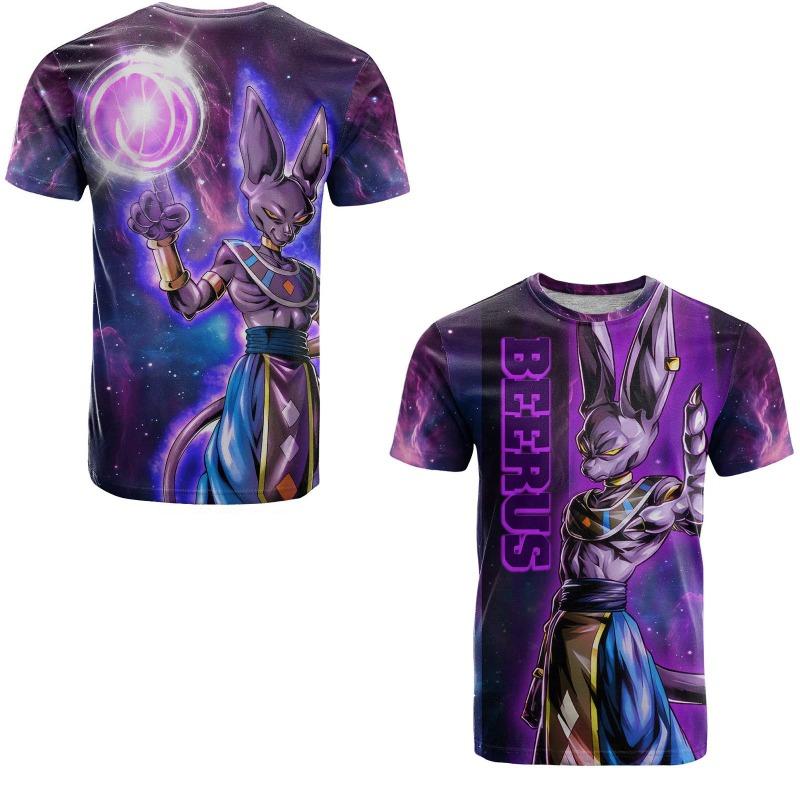 2026 Summer Dragon Ball Retro Fitness T-shirt Men's Oversized 3D Printed Short-sleeved Family Unisex Children's Sports Shirt