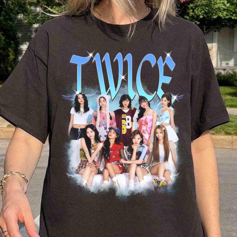 2026 Vintage 90s Bootleg Style Twice Shirt, Twice World Tour This Is for Shirt, Twice Kpop Shirt, Retro Twice This Is for Shirt, Twice Ten Shirt