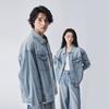 Lee Denim Jackets Unisex Lapel Moderate Straight Fit LUT010804203487A08744