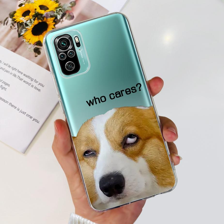 For Xiaomi Redmi Note 10 Case Note 10S Cute Cartoon Painted Cover Soft Silicone Case For Redmi Note 10 Pro Max Note10 10S Fundas