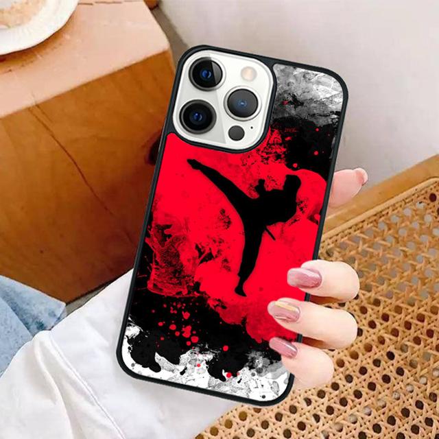 Kungfu Taekwondo Phone Case for iPhone 16 15 SE2020 6 7 8 Plus for Apple 13 11 12 14 Mini Pro Max Cover Coque Shell