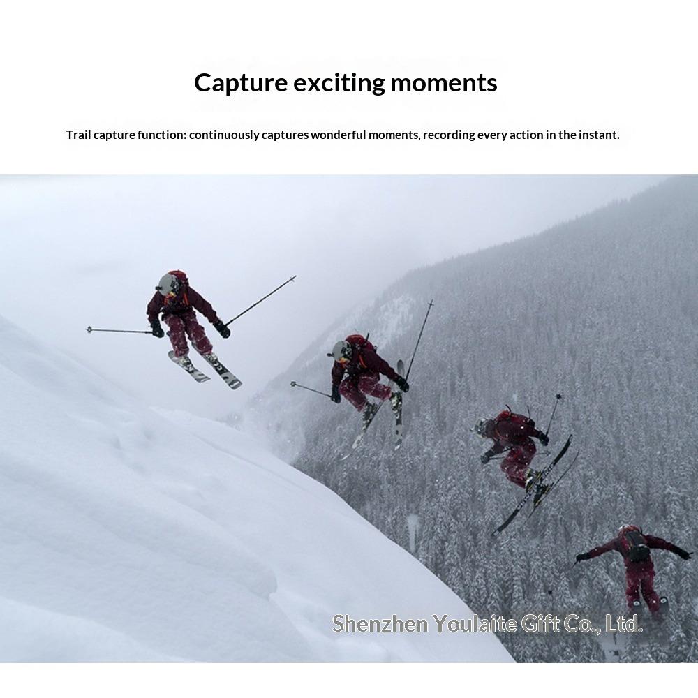 5K Motion Camera High Definition Touch Dual Screen Waterproof Remote Control Camera Motion Image Stabilization Camera Recording