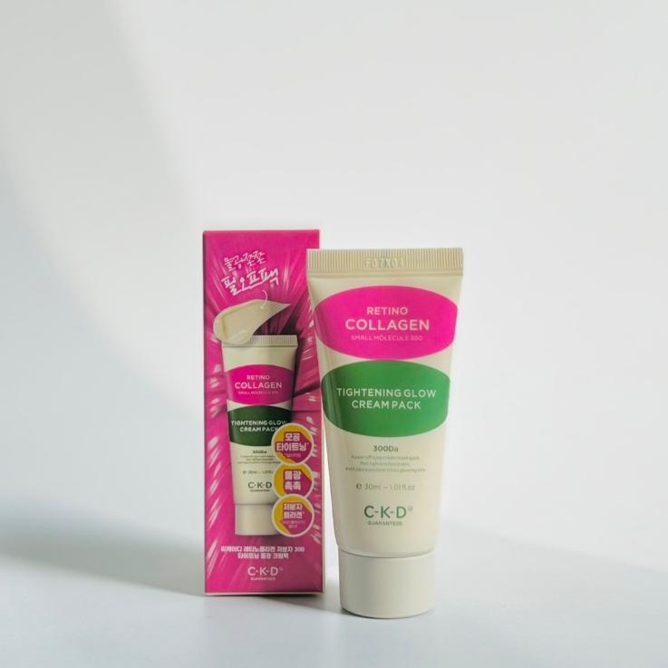 CKD Retino Kollagen Kleinmolekül 300 Straffende Glow Creme Maske (30 ml/50 ml/80 ml)