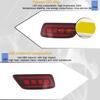 LED Rear Tail Lights Rear Bumper Reflector Compatible with Subaru Forester 2019 2020 2021 2022 2023 Driving Light/Brake Light/Sequential Turn Signal