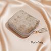 Women's Travel Flannelette Zipper Pouch Portable Modern Luxury Jewelry Packaging Bag Necklace Ring Storage Container