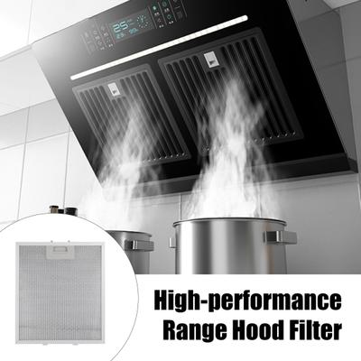 Výměna filtru digestoře 12,6 x 10,24 palce hliníkový síťový tukový filtr pro kuchyňský odsavač par pro digestoř