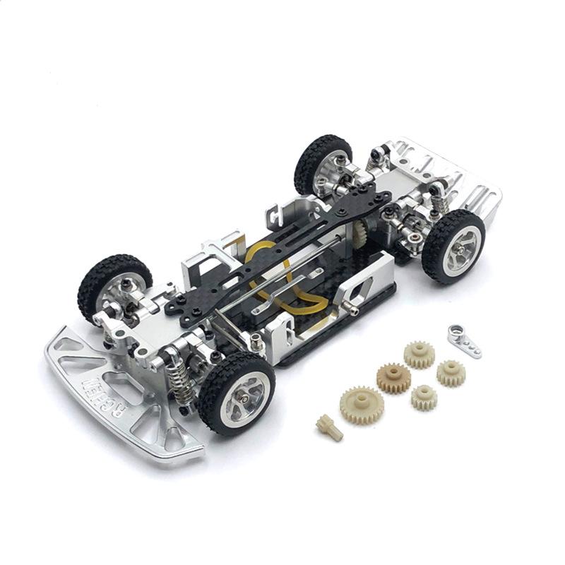 Weili 1/28 284131 K969 K979 K989 K999 Remote Control Car Accessories Metal Upgraded Frame