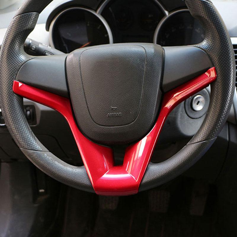 Pro Chevrolet Cruze Sedan Hatchback 2009 - 2014 Trax Tracker 2013-2016 Kryt volantu Samolepka Ozdobná lišta Příslušenství