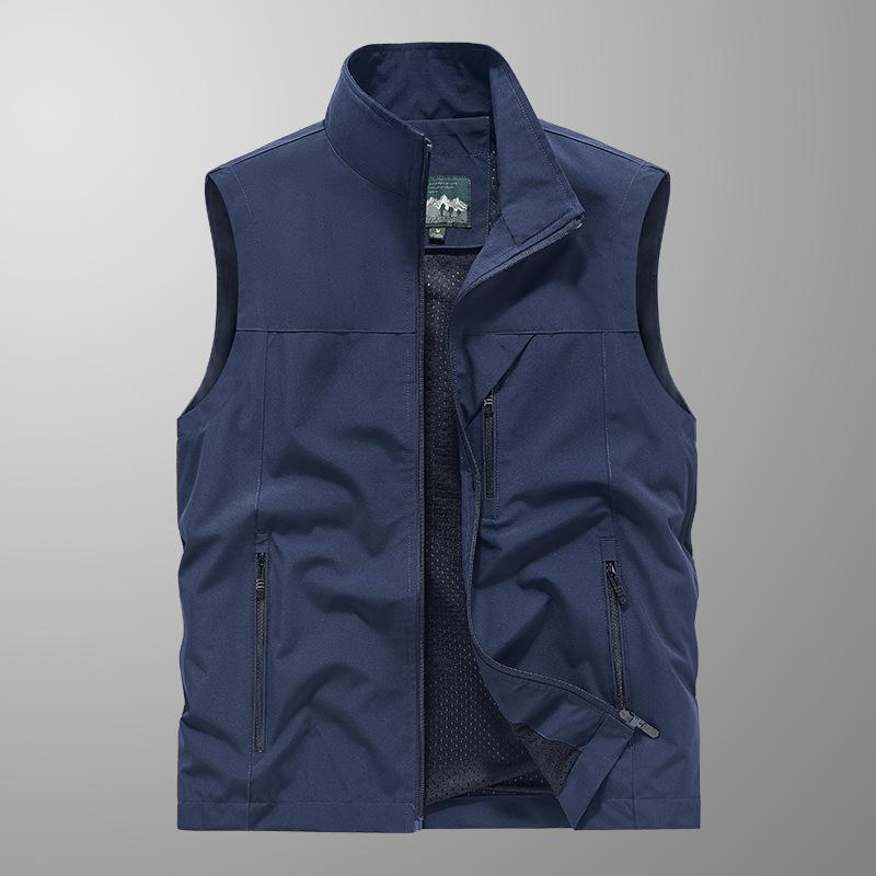 New Vest Workwear Multi-pocket Vest Men's Thin Outdoor Vest Outdoor Sports Vest Vest Vest