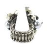 Les Trésors De Lily [M2573] - Anthracite Gray 'Sissi' Crystal Ring - 4 Cm