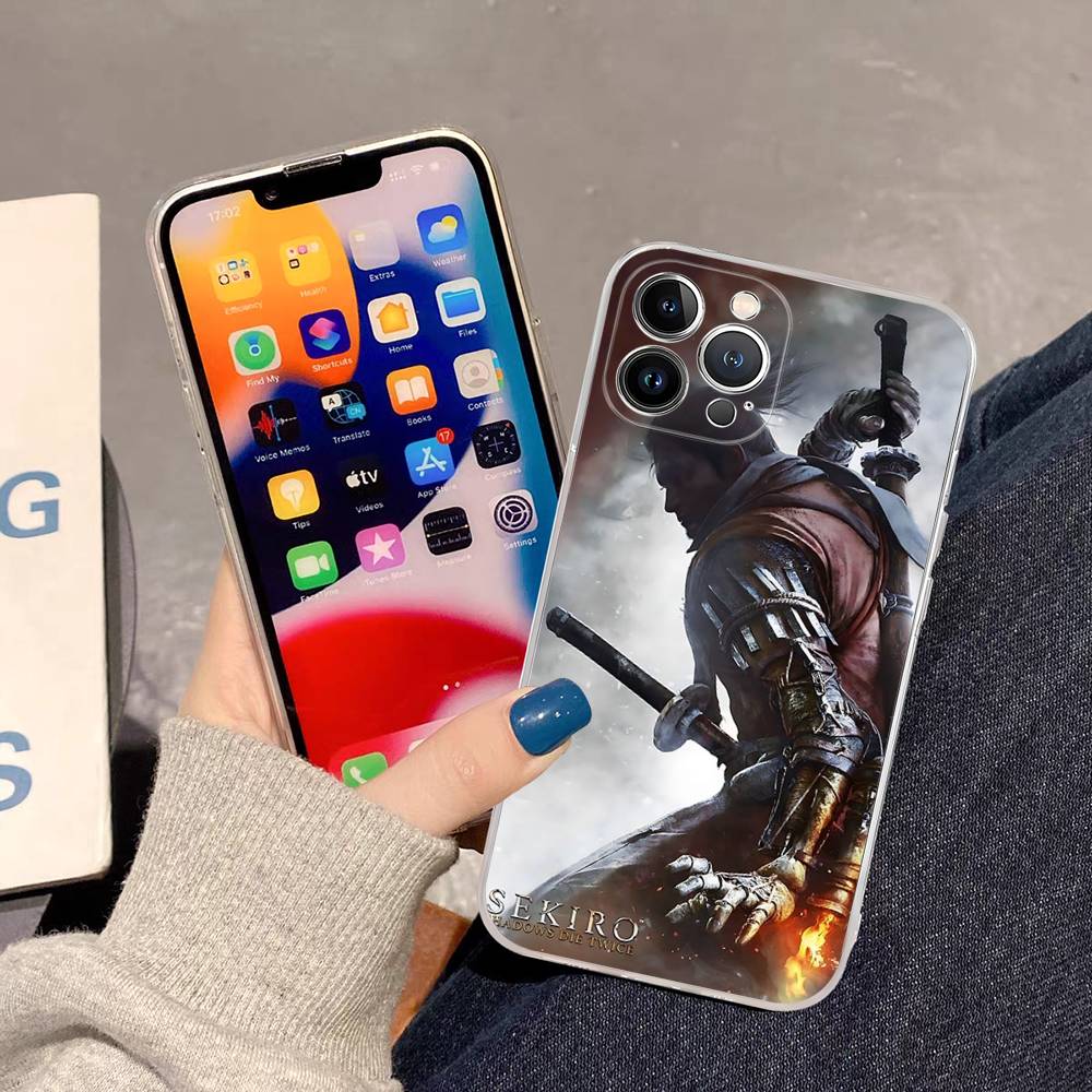 

Чехол для телефона Sekiro Game Shadows Die Twice для iPhone 17 16 15 14 13 12 11 Pro Max Plus, Высококачественный Силикон iPhone 16 plus