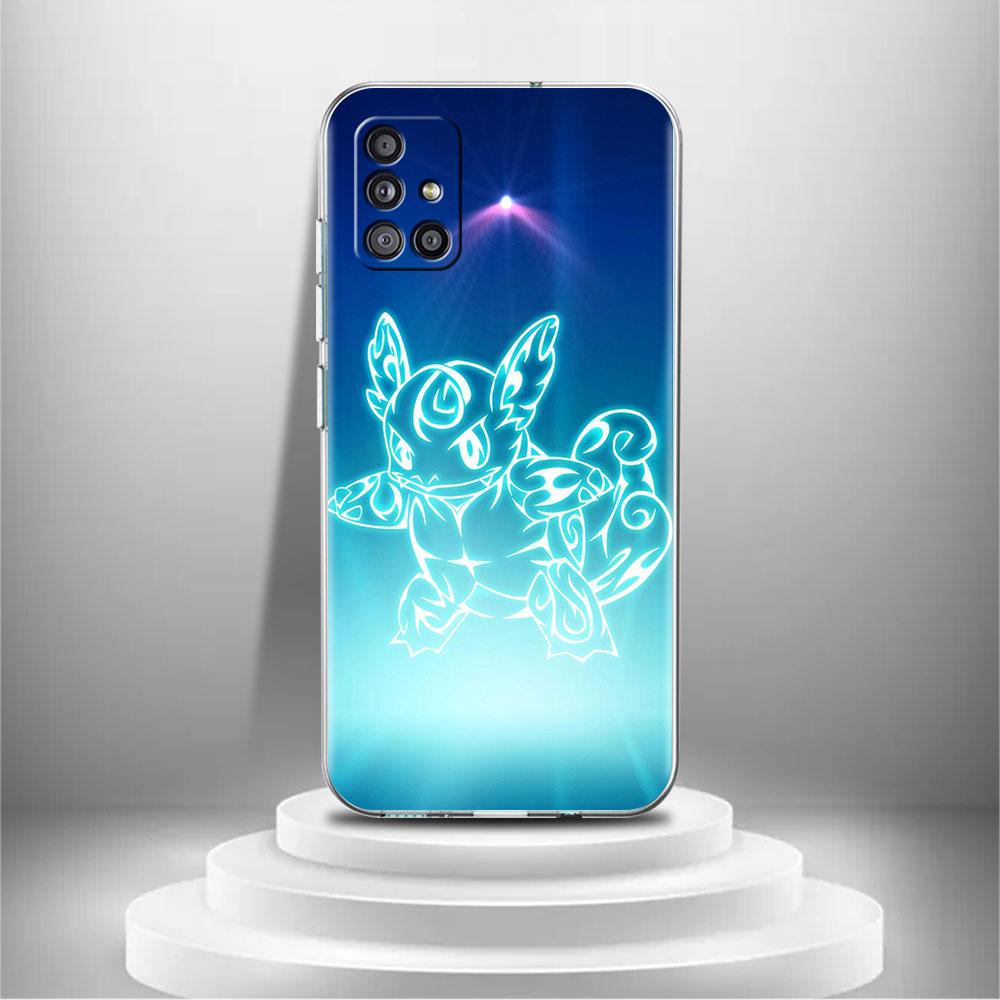 

Прозрачный чехол для Samsung Galaxy A52 A12 A51 A32 A21s A71 A32 A22 50 A70 A31 A72 5G Чехол для телефона Аниме Покемон Япония Samsung A53 5G