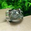 Trendy Claws Design Micro Crystal Rings AAA White Zircon Cubic Rings For Women Men's Wedding Engagement Band Party Jewerly Gifts
