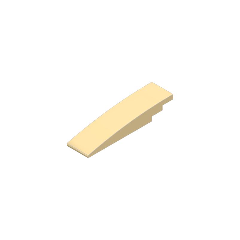 50g/17PCS  42918 Bricks Slope Curved 8 x 2 Parts No Studs Compatible MOC Building Block Adult Kids DIY Creative Toy Model 50g--17PCS