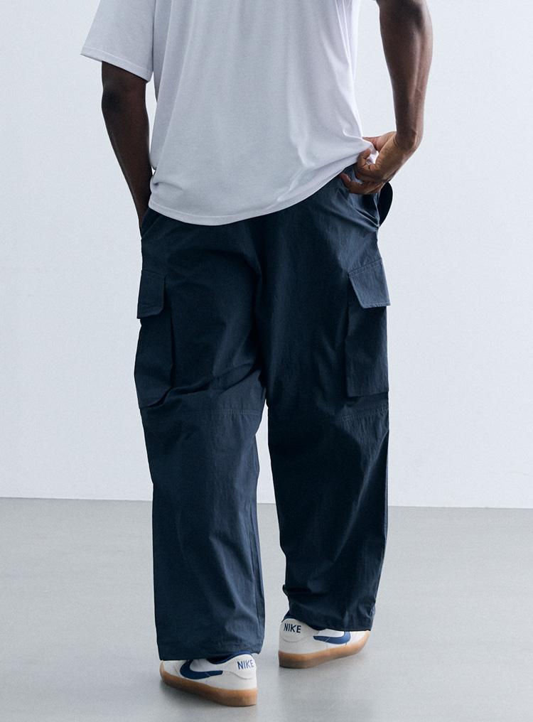 AIRIT Wide Fit Parachute Cargo Pants Am9080 Nv
