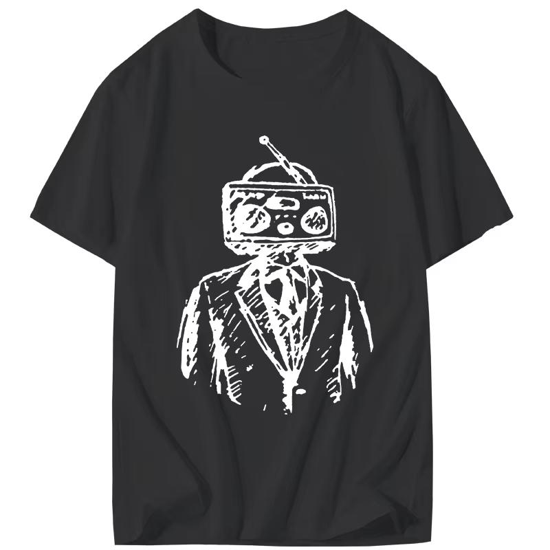 The Latest Men's Pure Cotton T-shirt of 2025 Is Comfortable, Breathable and Of High Quality. It's A Must-have for Festivals