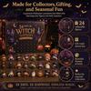 Portachiavi Acrilici Fatati Calendario dell'Avvento di Halloween 2026, Conto alla Rovescia di 24 Giorni con Mini Figure, Set di Figure da Collezione Giocattolo per Bambini Adulti, Bomboniere per Feste