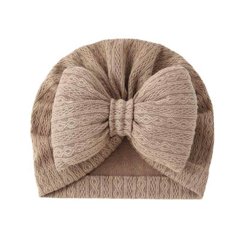 Baby Hat Girls Muslin Hat Bowknot Beanie Cotton Hats Infant Headwear Fashion Headdress Accessories Newborn Turban Hat