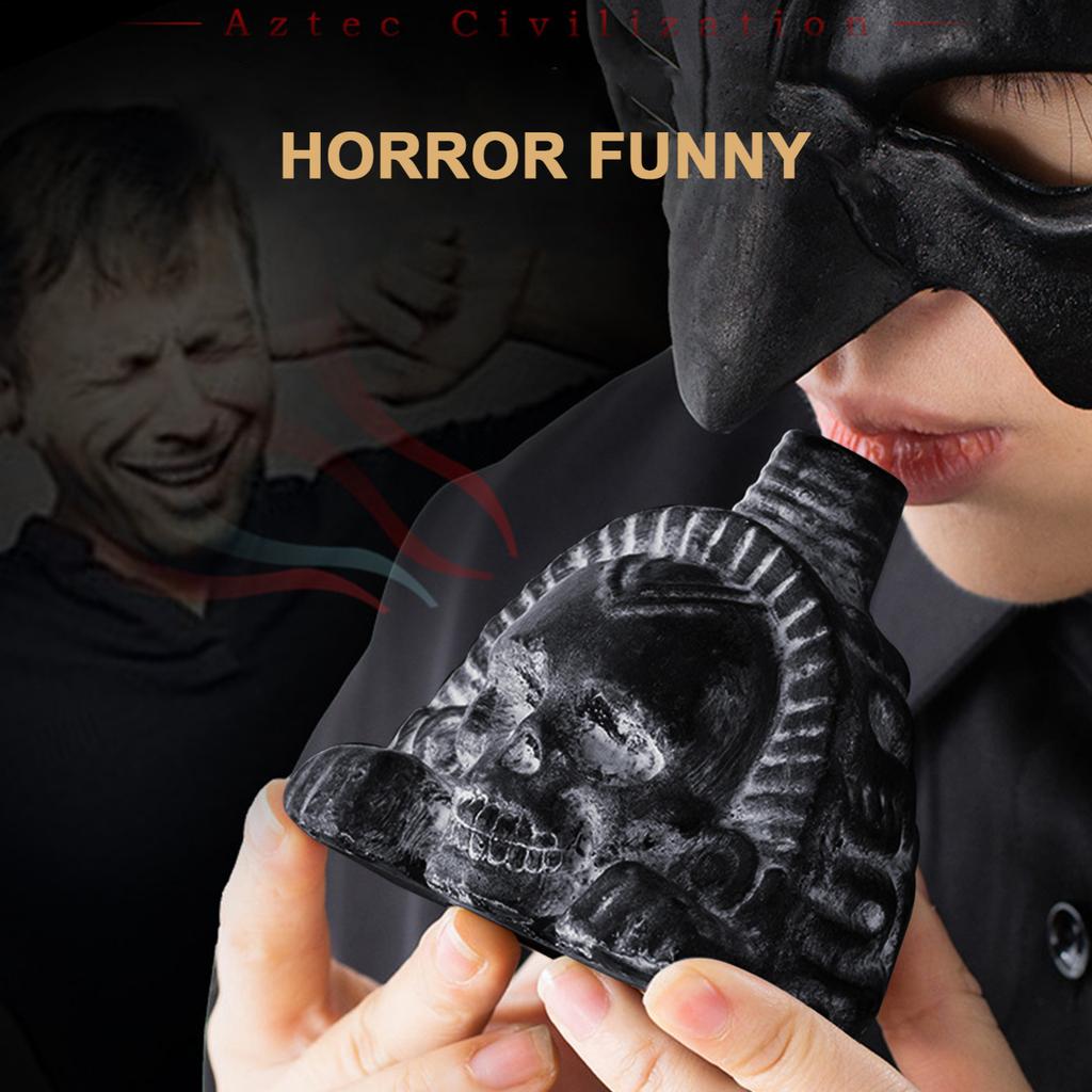 Le Sifflet de la Mort est fait à la main avec des personnalités uniques et un sifflet indispensable pour le camping en plein air.