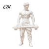 Scultura Postura Muscolare Uomo Stampato 3D Ornamento, Tema Fitness per Bodybuilder, Regalo Appassionato di Fitness Figura Sportiva Statua Sollevamento Pesi