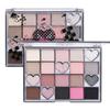 Dvacetibarevná paleta očních stínů, špičkové perleťové matné dívky mohou sladit oční stíny a make-up, jak chtějí