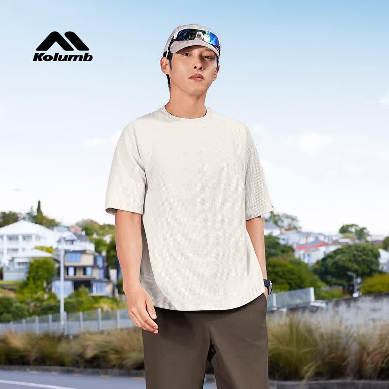 Kolumb Waffle Knit Quick-Dry Outdoor T-Shirt