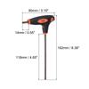 1pc T20/T25/T50/T27/T15/T10 Metric Hex Wrench Key T-type Dual End Wrench Spanner Tools Universal S2 Steel Hex Wrench
