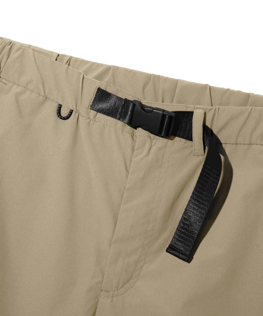 TRILLION Utility Belt Multi Cargo Bermuda Shorts_Beige
