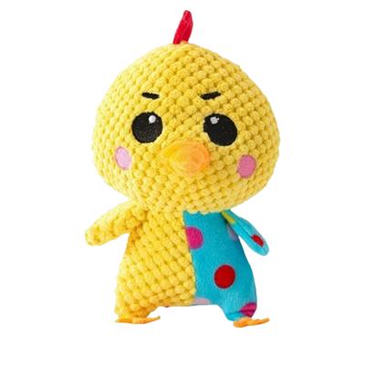 Tiny Tog Dog Toy Tug Play Pet Plush Toy, 1 Piece, Chick