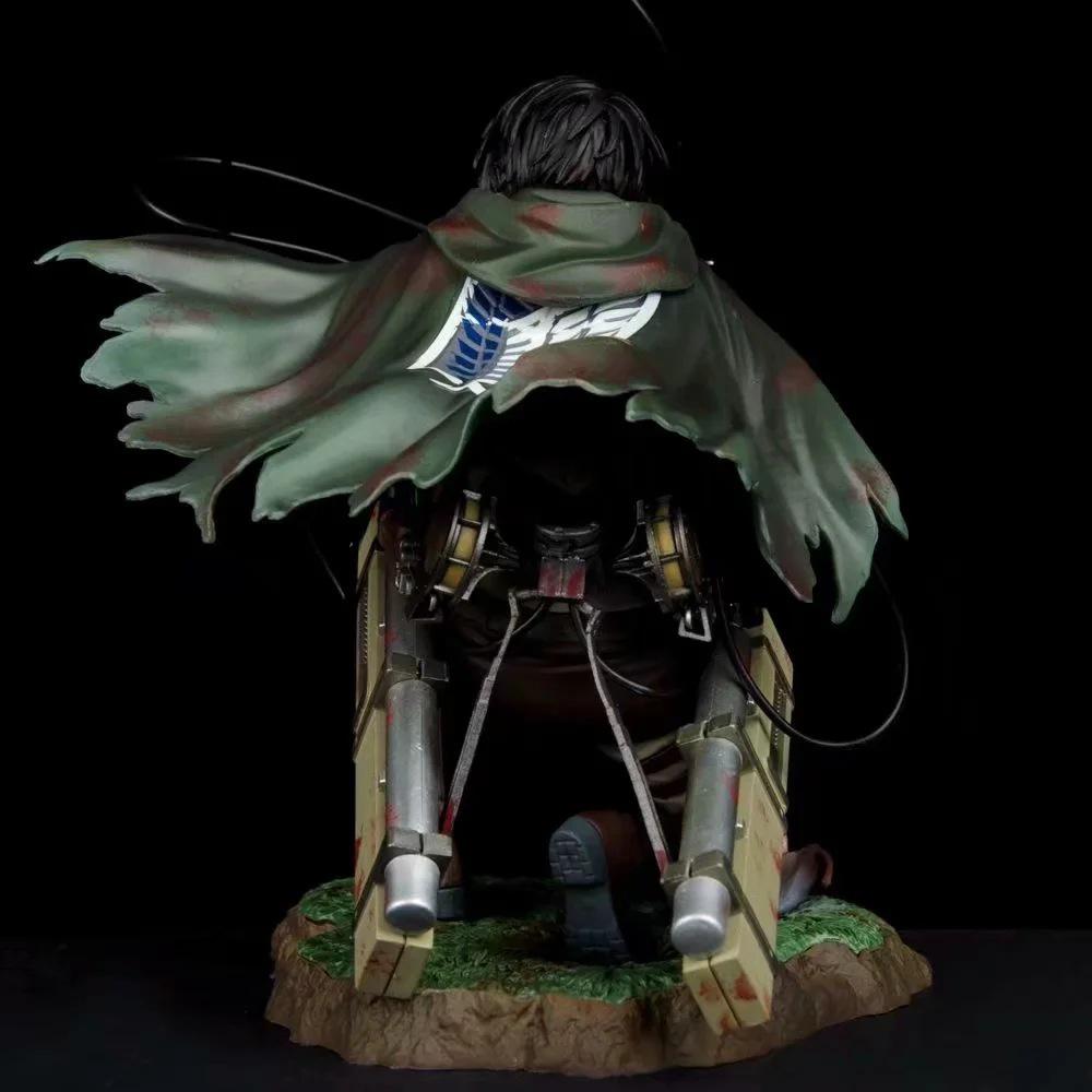 Battle-Damaged Sergeant Levi Special Edition Scene Figure from Attack On Titan.
