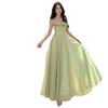 French Mesh Suspender Dress Fairy Summer Super Fairy Temperament High Sense Seaside Vacation Beach Long Skirt