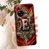 For Huawei P60 LNA-LX9 Case For Huawei P60 Pro MNA-AL00 Cover Luxury A-Z Letters 2D Painted Silicone Casing