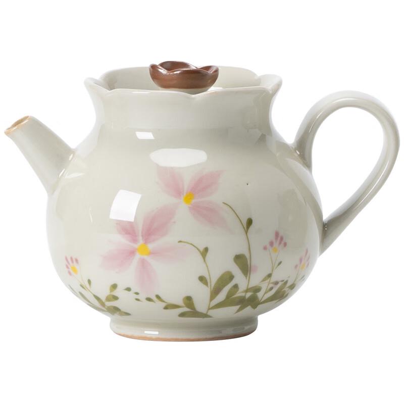 

Ash Daisy Ceramic Flower Bud Teapot with Lid