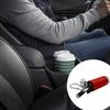 Portable Sealed Ashtray Mini Pocket Design Aluminum Alloy Holder Prevents Ashing Flying For Travel Outdoor Activity