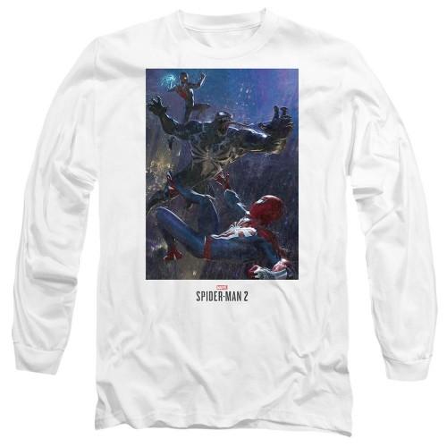 Spider-Man 2 Unisex Adult Gamerverse City Fight T-Shirt