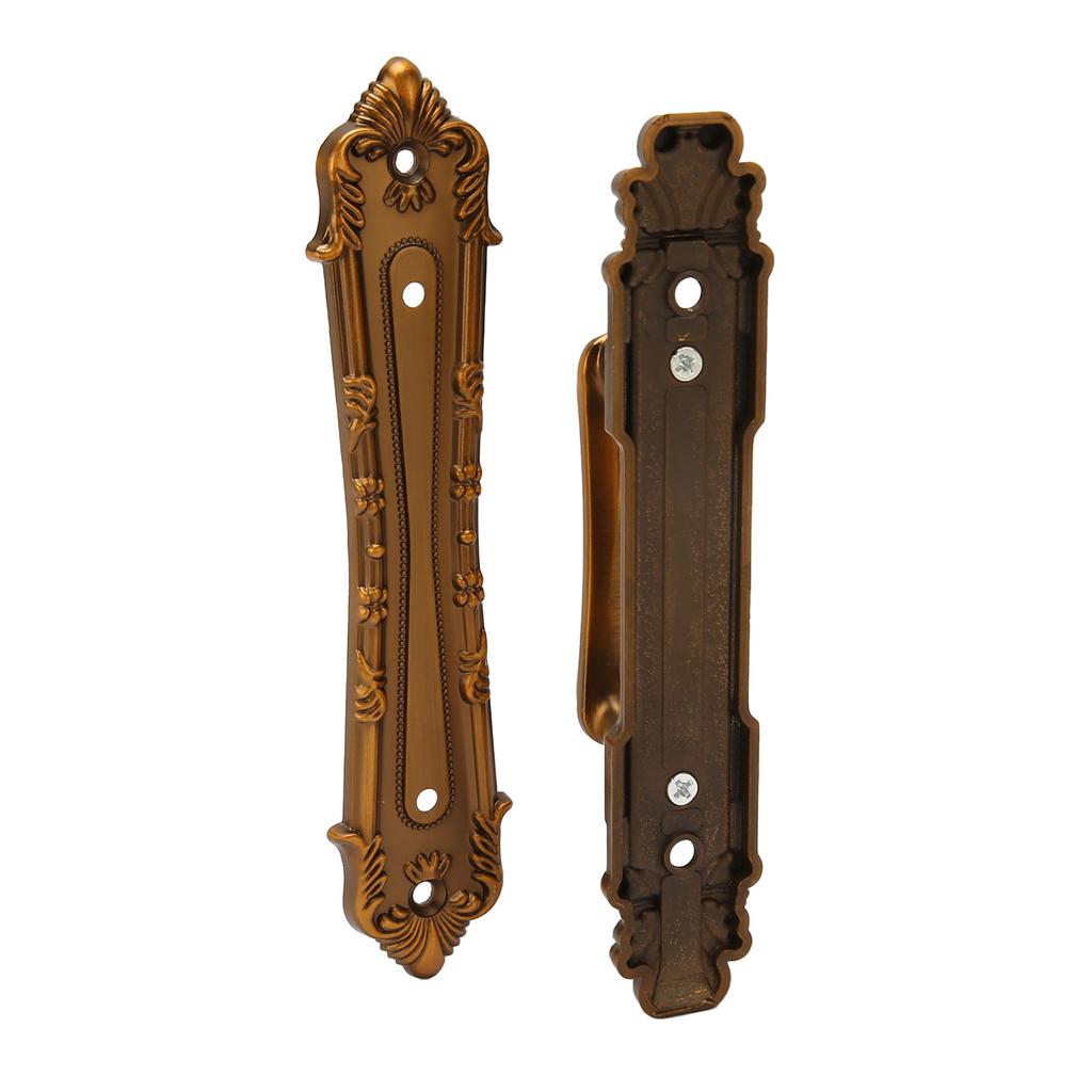 Sliding Barn Door Handles Large Rustic Dual Side Design for Gates Garages Sheds Furniture Aluminum