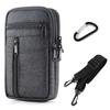 Riñonera Impermeable para Mujer Bolso Doble Capa Táctico al Aire Libre Riñonera con Cinturón Bolsillo para Teléfono Hombre Bolsos Unisex